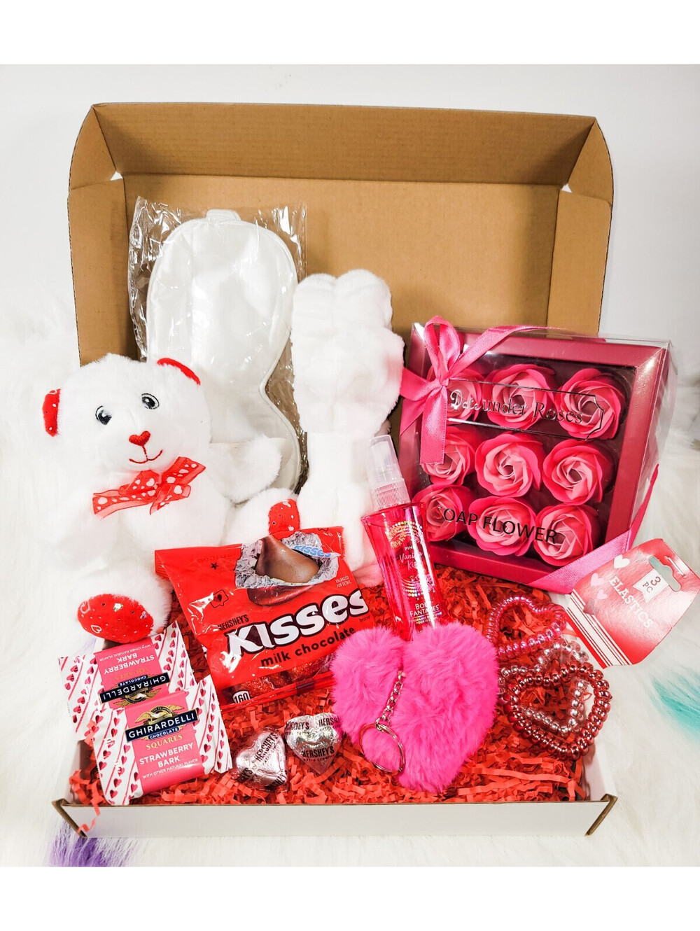 Valentines Day Gift Basket for Women Teens - Self-Care & Spa